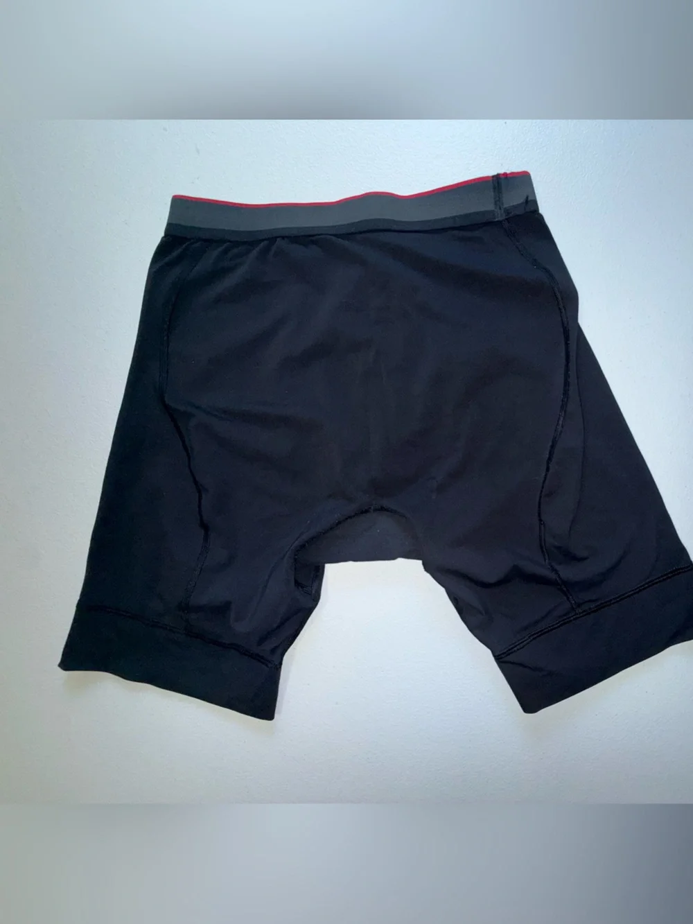 All In Motion Men’s Boxer Briefs Small Black Athletic Underwear 5” Inseam
